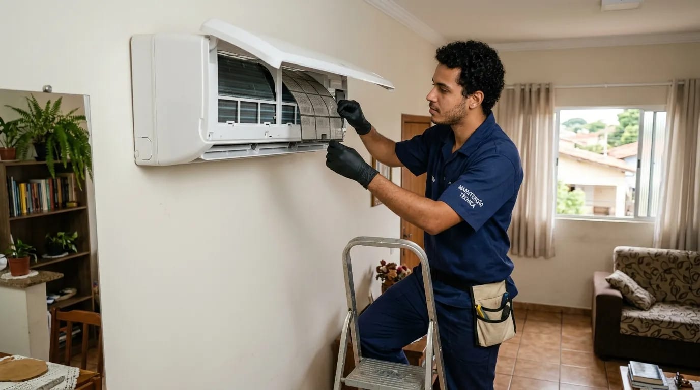 Manutenção do split em São José dos Campos‑SP