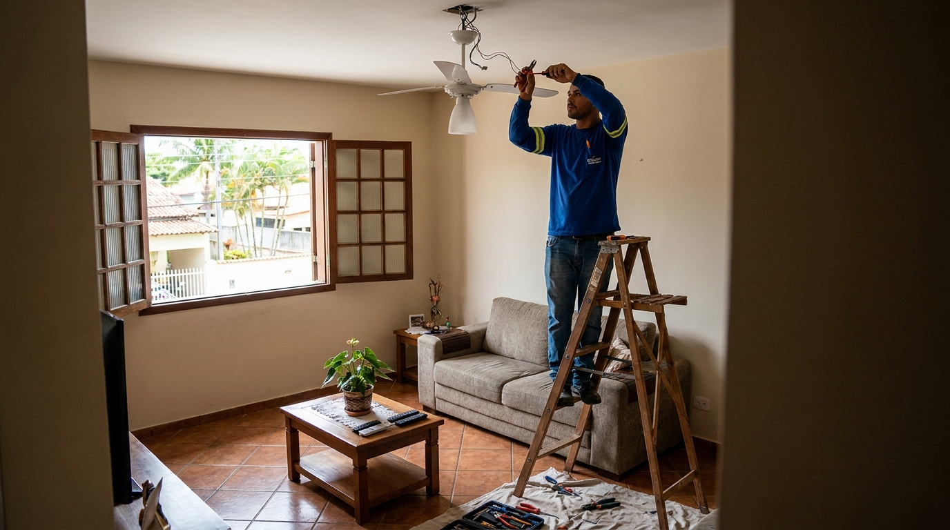 Reforço de Suporte no Teto em São José dos Campos‑SP