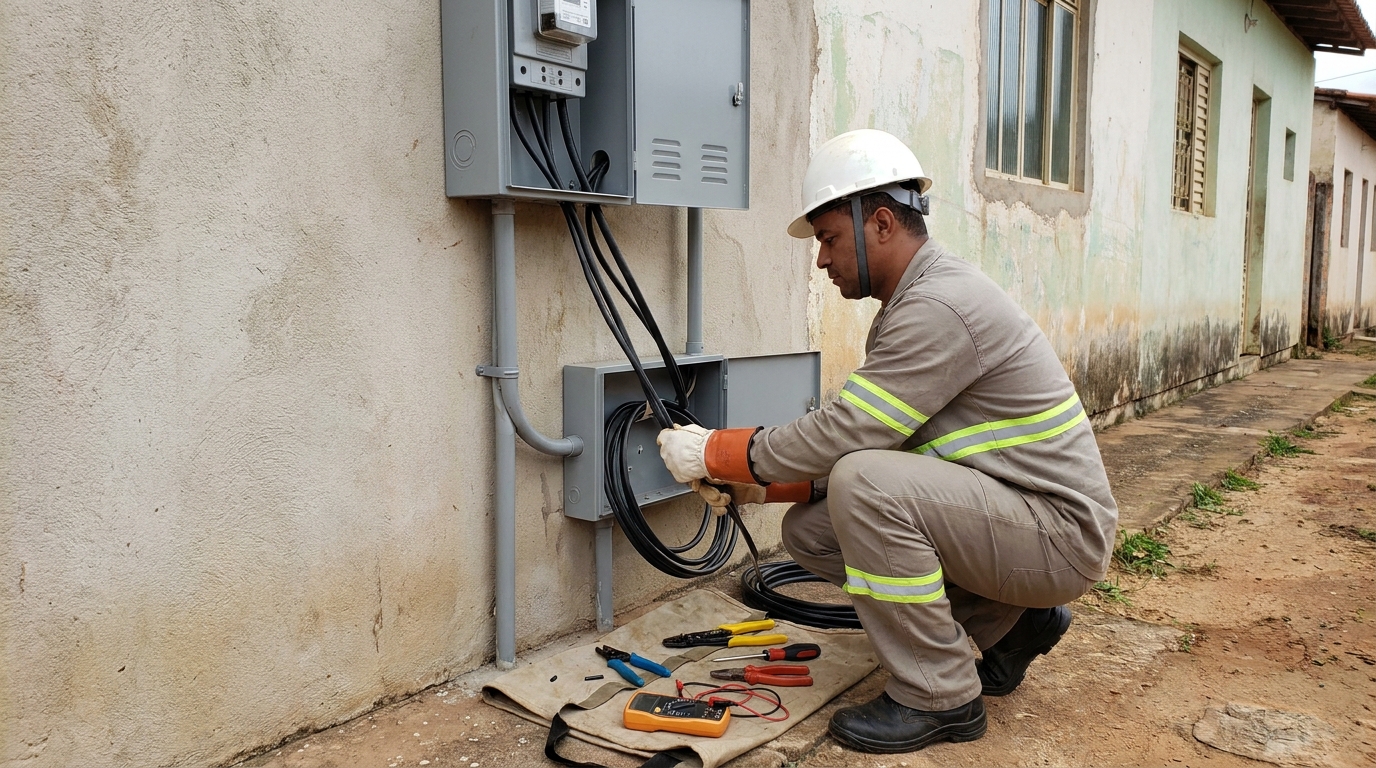 Regularização de Entrada de Energia no Interlagos, São José dos Campos‑SP